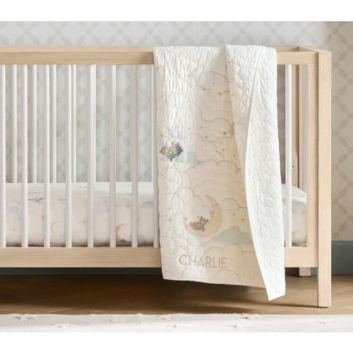 Night Sky Organic Baby Quilt | Pottery Barn Kids