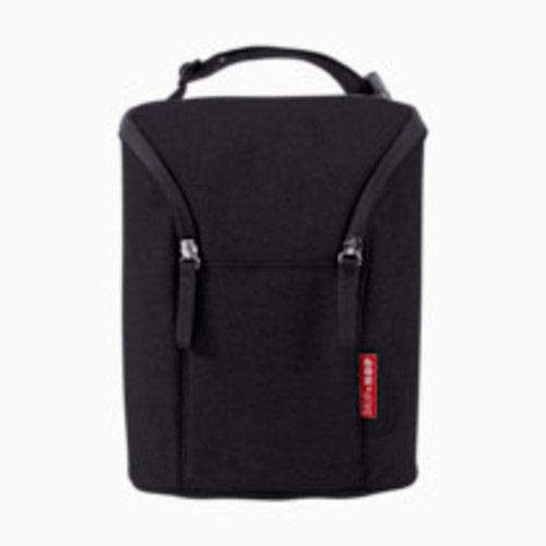 Skip Hop Grab & Go Double Bottle Bag - Black