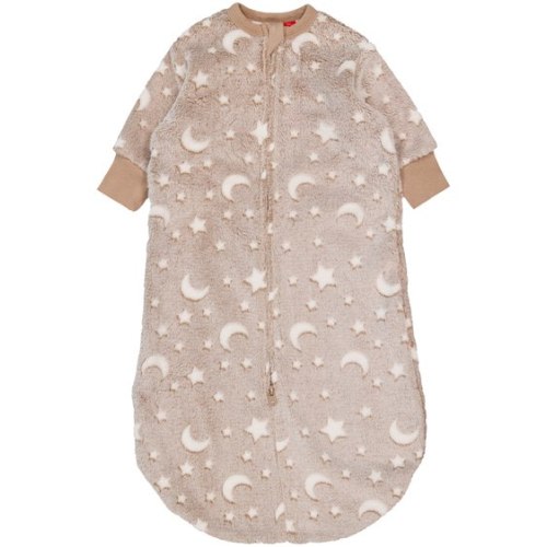 Light Brown Baby 1.5 Tog Jacquard Fleece Sleeping Bag | Best&Less™ Online