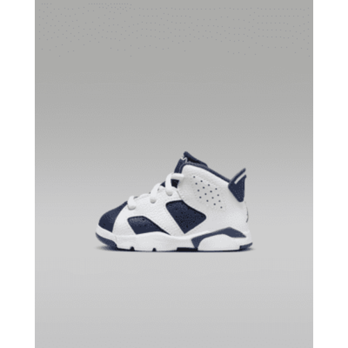 Jordan 6 Retro "White and Midnight Navy" Baby/Toddler Shoes. Nike.com