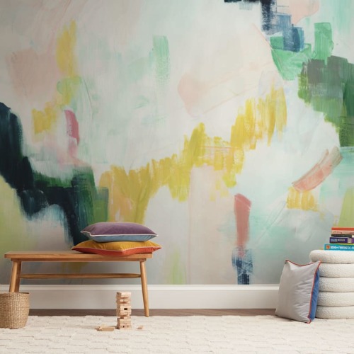 The Meadow Children's Wall Mural by Melanie Severin