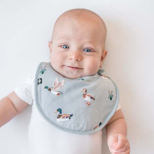 Cushy Bib in Mallard Duck