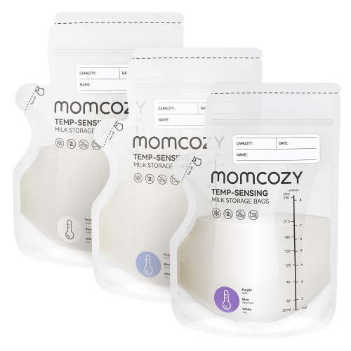 Momcozy Disposable Temp Sensing Breastmilk Storage Bags – Spout Type B2, 250ml, 60 Bags - Walmart.ca