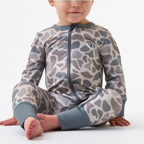 Baby Zip Up - Classic Deer Camo – BURLEBO