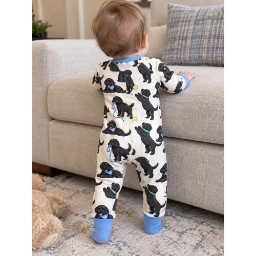 Playful Black Labrador Puppies Bamboo Convertible Zippy – Zumbamboo