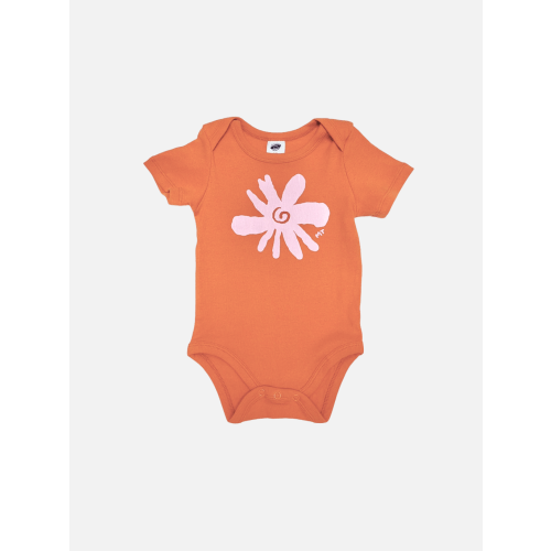 FLOWER SHORT SLEEVE ONESIE