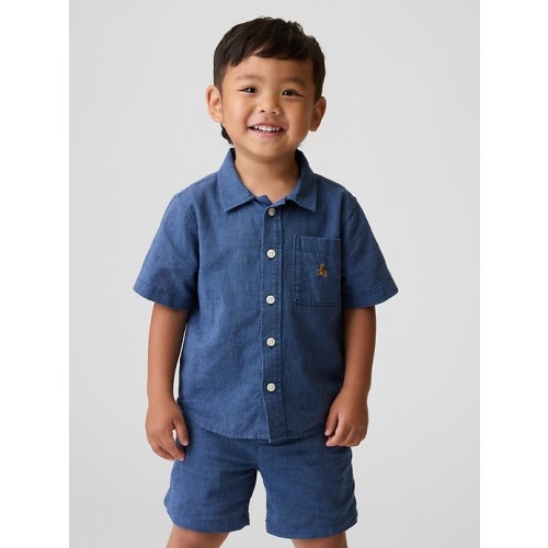 Baby & Toddler Linen-Cotton Shirt
