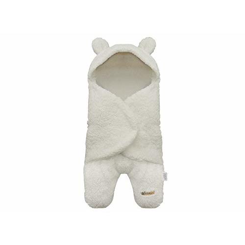 BlueSnail Newborn Receiving Blanket Baby Sleeping Wrap Swaddle(Cream)