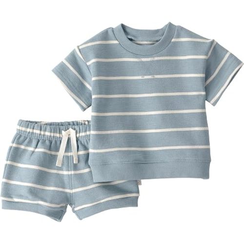 little planet by carter's Unisex Baby 2-piece Shorts Set Made With Organic Cotton