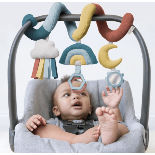 Itzy Ritzy Car Seat Activity Toy - Rainbow