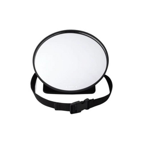 SARO Baby Car Safety Mirror – Shatterproof Acrylic Rear-Facing Car Seat Mirror with 360° Adjustable Wide View, Universal Headrest Fit