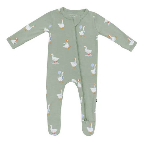 Zippered Footie (Print)