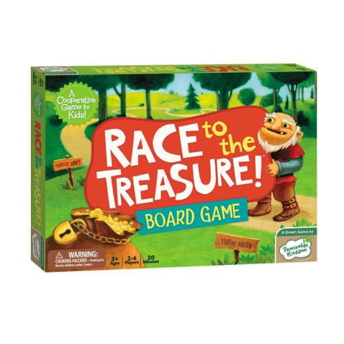 Race To The Treasure Peaceable Kingdom Cooperative Board Game
