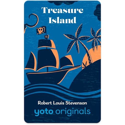 YOTO Classics: Treasure Island – Kids Audio Card for Use with Player & Mini All-in-1 Audio Device, Educational Screen-Free Listening with Fun Stories for Playtime, Bedtime & Travel, Ages 8+
