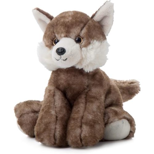The Petting Zoo Timber Wolf Stuffed Animal, Gifts for Kids, Wild Onez Zoo Animals, Timber Wolf Plush Toy 9 inches