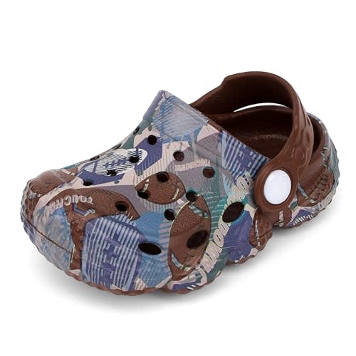INMINPIN Baby Clogs Garden Shoes Newborn Infant Lightweight Breathable Beach Pool Sandals Non-Slip Baby Boys Girls Water Shower Summer Shoes Splay Naturally