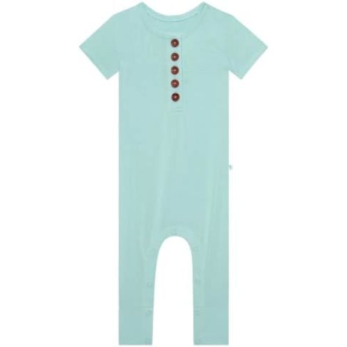 Posh Peanut Baby Rompers Pajamas with Snap Closure - Sleepers Boy Clothes - Kids One Piece PJ - Soft Viscose from Bamboo