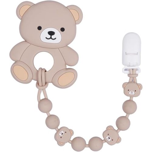 Silicone Teether Toy (Bear)