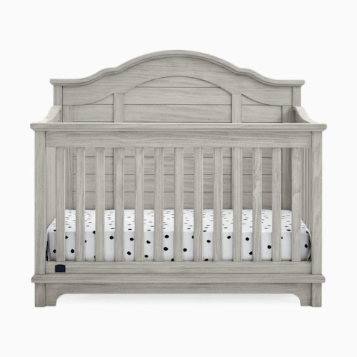 Asher 6-in-1 Convertible Crib with Toddler Rail - Rustic Mist