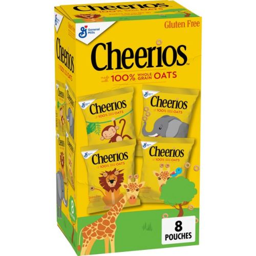 Cheerios Breakfast Cereal Pouches - 7.36oz/8ct