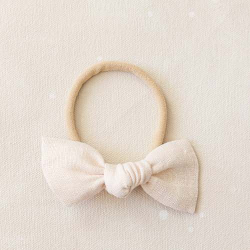 Oversized Classic Knot Headband // Blanche