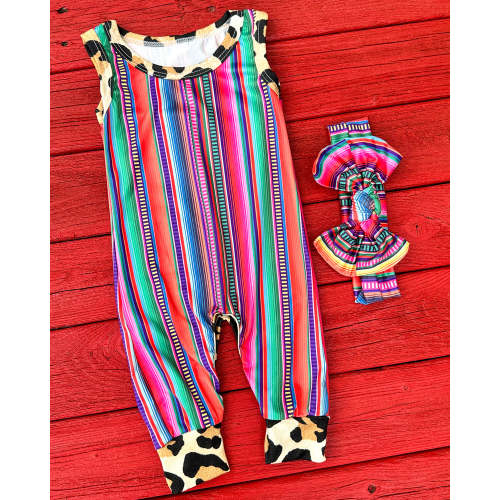 Lola Serape & Leopard Jumper Set