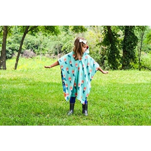 Crash Tested Toddler Car Seat Poncho CPSC Safety Compliant Kids Mermaids Reversible Girls Baby Traveling Warm Hooded Blanket Fleece - Etsy