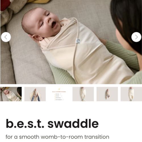 b.e.s.t. swaddle
