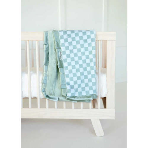 Checkered Cactus Blanket | Minky Couture