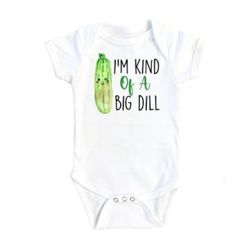 Pickle Big Dill - Baby Boy Girl Clothes Infant Onesie® Funny Cute Newborn GS1 Multicolor 0-3M