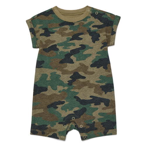 Wonder Nation Baby Boys Printed Jersey Romper, Sizes 0M-24M