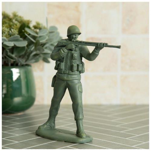 Green Standing Soldier Figurine