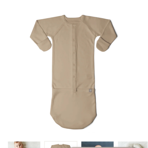 24 HOUR CONVERTIBLE GOWN | SANDSTONE – goumikids