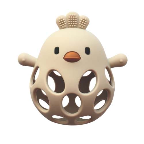 Jouet de Dentition Bouliboule - Poussin Beige