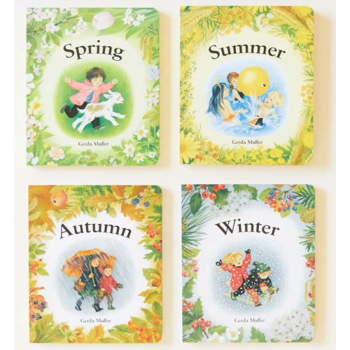 Set of 4 Seasonal Nature Table Books by Gerda Muller – Sarah's Silks