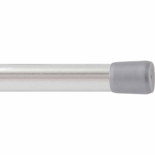 Mainstays 28-48 in. Adjustable Spring Tension Curtain Rod, 5/8 in. Diameter, Chrome Finish