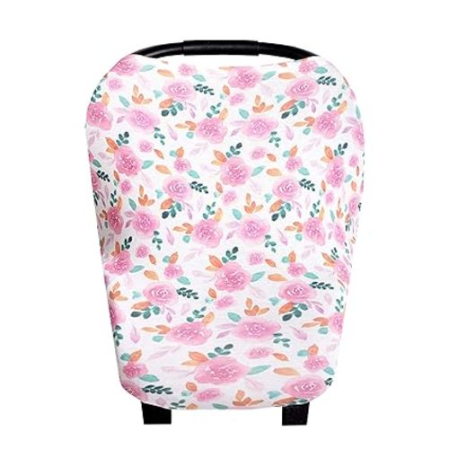 Ferra Multi-Use Cover: Car Seat, Nursing & Stroller Cover - Stretchy Fabric, All-Season, Stylish Designs
