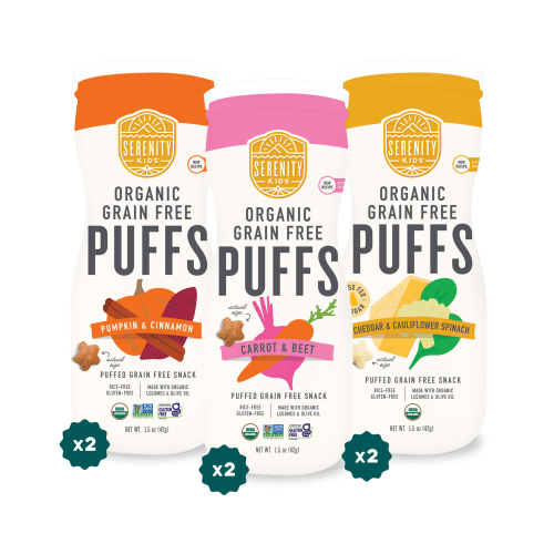 Organic Grain Free Puffs Variety Pack