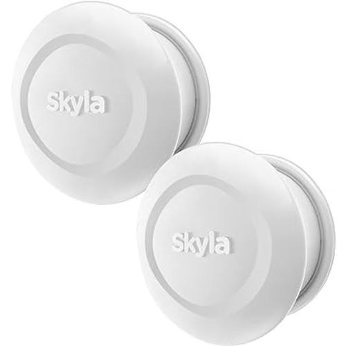 SKYLA HOMES Magnetic Cabinet Locks Baby Proofing Child Safety - The Safest Quickest and Easiest Multi-Purpose 3M Adhesive Child Proof Latches, No Screws or Tools Needed (2 Pack)