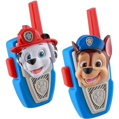 Amazon.com: PAW Patrol Walkie Talkies - Set of 2 Kids Walkie Talkies Chase and Marshall – Excellent Walkie Talkies for Toddlers : Toys & Games