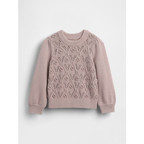 Baby & Toddler Puff-Sleeve Sweater