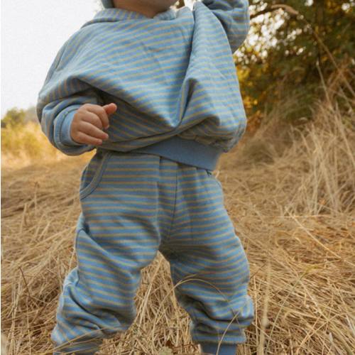 Jamie Set in Thin Bel Air Blue Stripe – Winnie + Crew