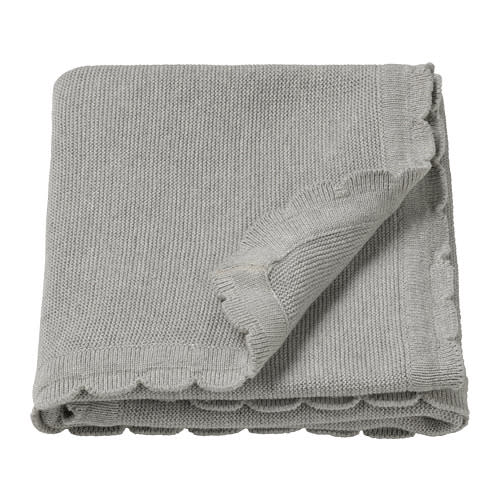 IKEA Puerto Rico - LEN manta, tejido/gris, 28x35 "