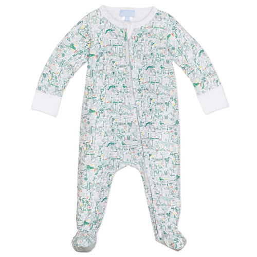 Golf Zip Baby Onesie