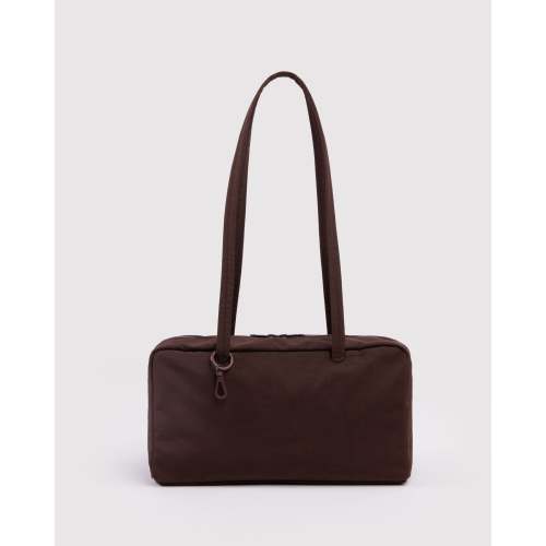 BAGGU Nylon Bowler Bag - Coffee