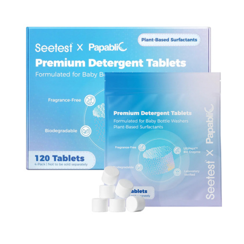 Papablic Upgraded Detergent Soap Tablets, 120 Count