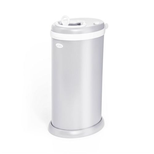 Ubbi Stainless Steel Diaper Pail - Gray