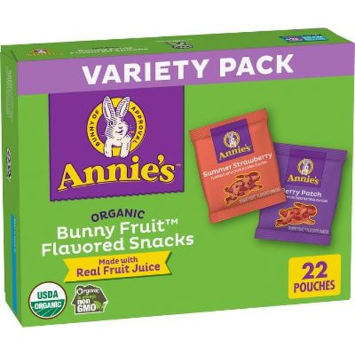 Annie's Organic Bunny Fruit Flavored Snacks - 15.4oz/22ct