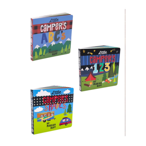 Little Camper's Learning Children's Book Set