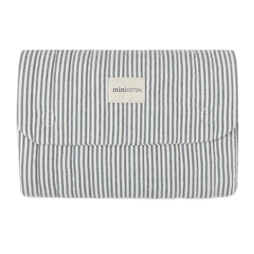 Oxford Denim Changing Mat · Minicoton
